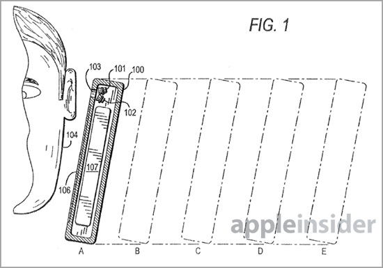 iPhone Haut-parleur ajuste son brevet