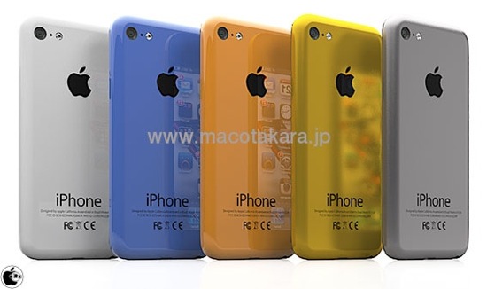 iPhone low-cost couleurs