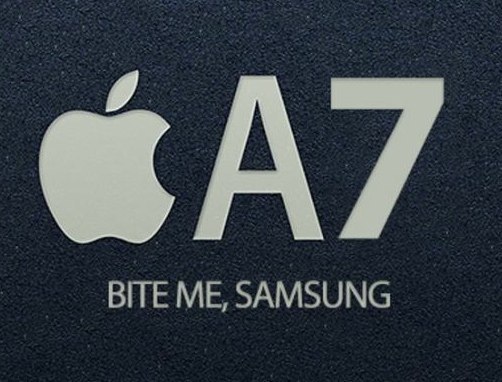 Apple A7 Bite Me Samsung