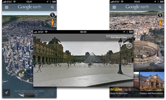 Google Earth iOS 7.1.1