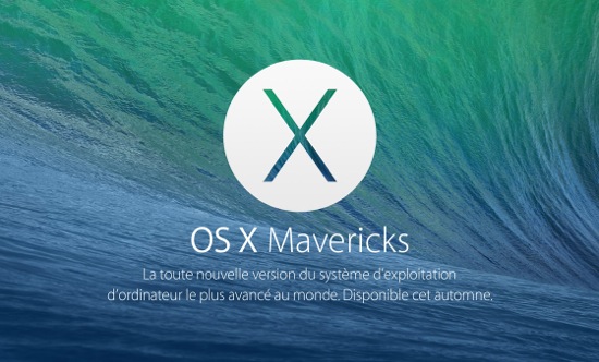 Logo OS X Mavericks FR