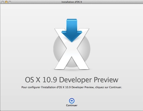 OS X Mavericks Installation
