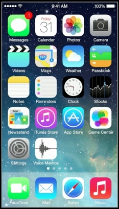 iOS 7 Dictaphone