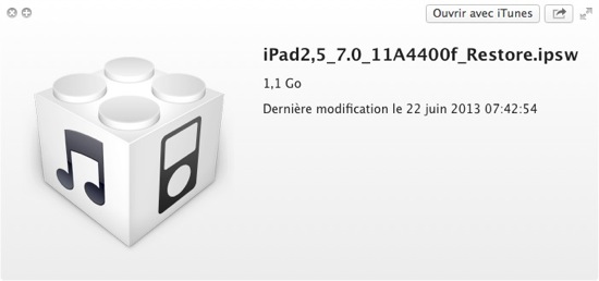 iOS 7 beta 2 iPad IPSW