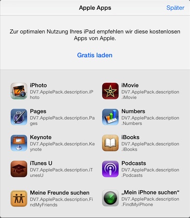 iWork iLife Gratuites iOS 7
