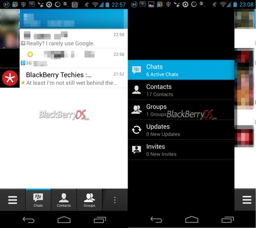 BlackBerry Messenger Android