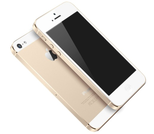 iPhone 5S Or Champagne Concept
