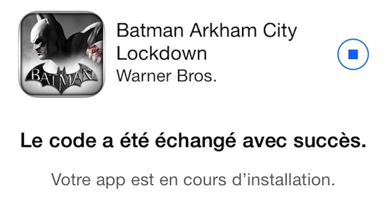 Batman Arkham City Lockdown offert