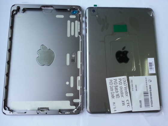 iPad mini 2 gris sideral nouvelle fuite