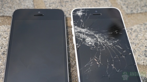 iPhone 5s iPhone 5c Drop Test 2