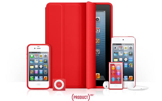 iPhone iPad iPod touch Product RED
