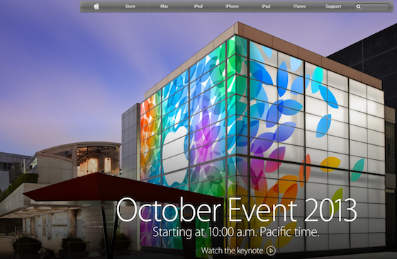 Keynote Octobre 2013 Apple.com