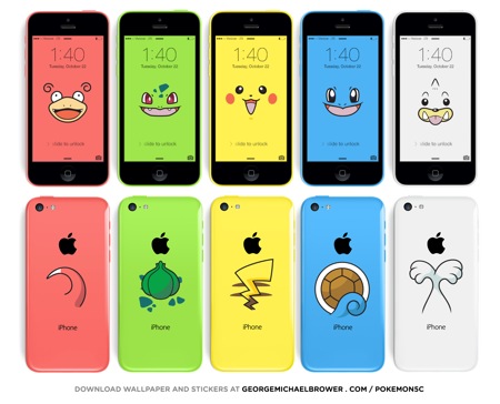 iPhone 5c Pokemon