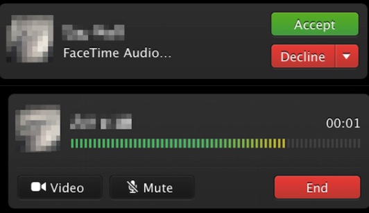 FaceTime Audio Mac