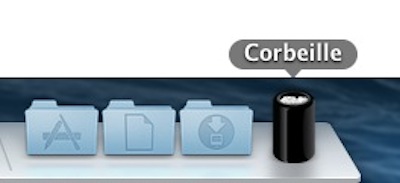 OS X Corbeille Mac Pro