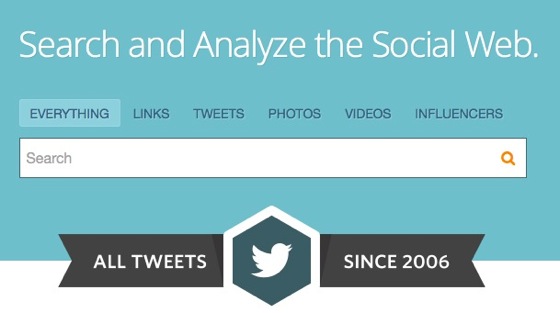 Topsy Analyse Twitter