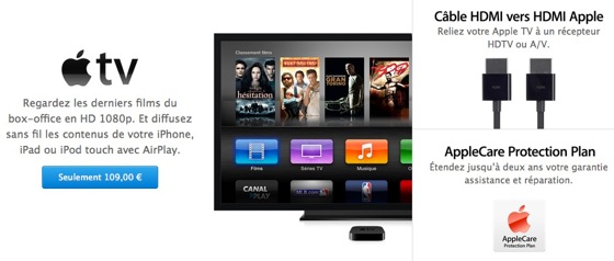 Apple TV Apple Store en Ligne
