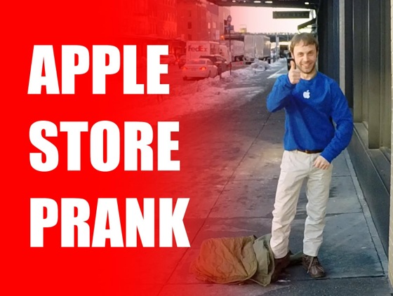 Apple Store Humour Faux Employe