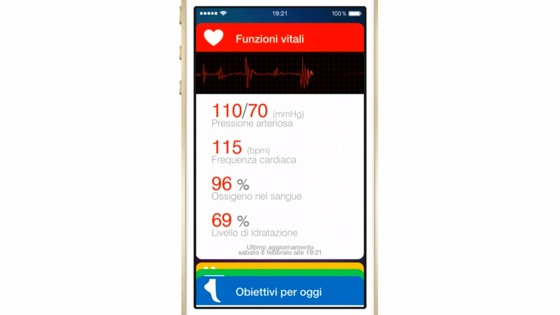 Concept iOS 8 Healthbook