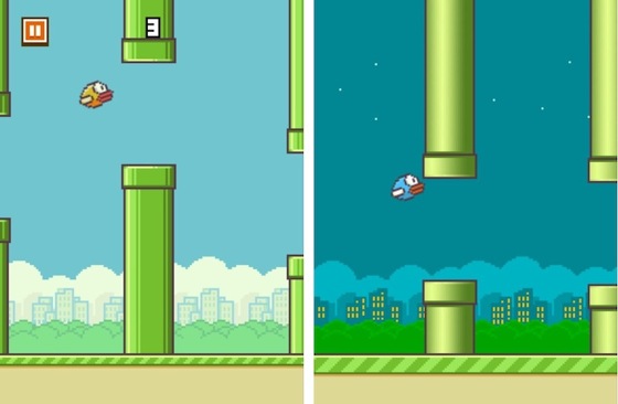 Flappy Bird Avant Apres Mise a Jour