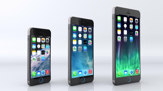 iPhone 6 4,7 et 5,5 Pouces Concept