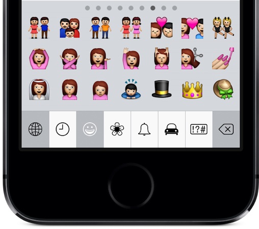 Emoji iPhone 5s