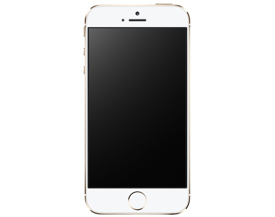 iPhone 5s Sans Bordure Concept