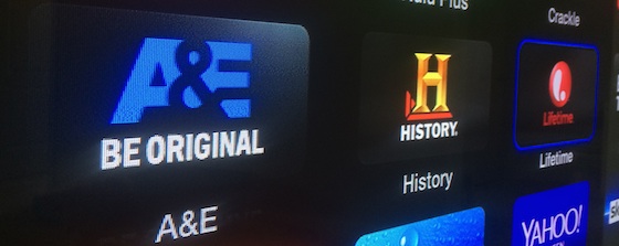 Apple TV Chaine AE History Lifetime