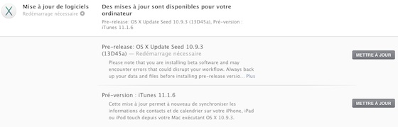 OS X 10.9.3 iTunes 11.1.6 Beta Mac App Store