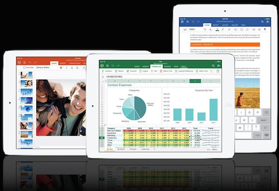 Office iPad Word Excel PowerPoint