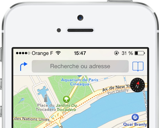 Plans iOS 7 Recherche