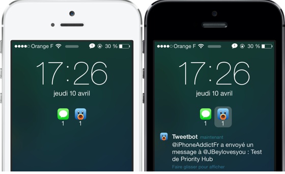 Priority Hub Tweak iPhone