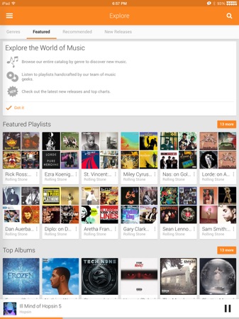 Google Musique Play Fuite iPad 2
