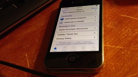 Jailbreak Untethered iOS 7.1.1 iPhone 4 Winocm