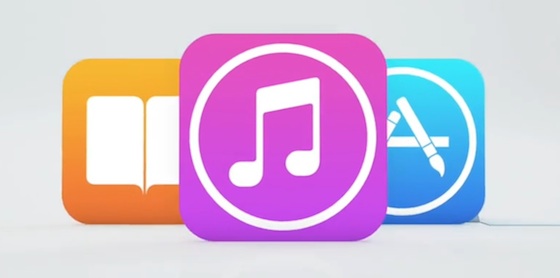 iBooks iTunes App Store iOS 7 Logos