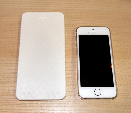 iPhone 6 5,5 pouces Imprime 3D vs iPhone 5s 2