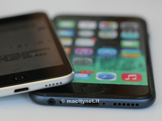 iPhone 6 Maquette vs iPod touch 5G 2