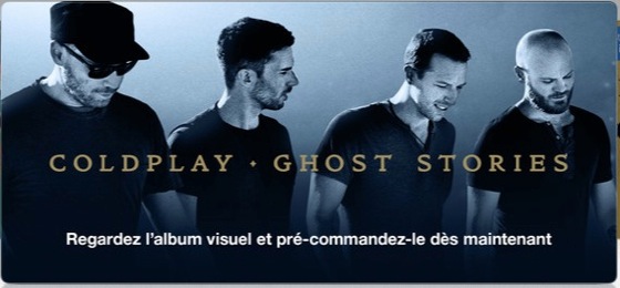 iTunes Coldplay Ghosts Stories Gratuit