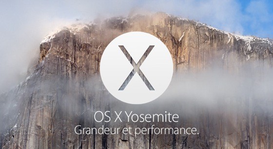 OS X Yosemite Logo Francais