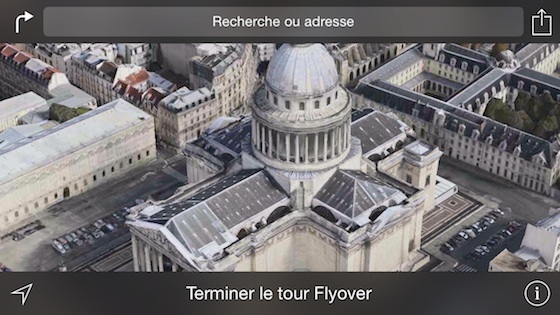 Plans iOS 8 Visite Paris