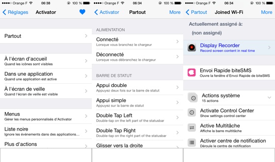 Activator iOS 7