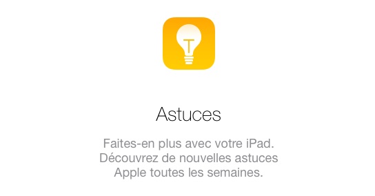 Application Astuces iOS 8