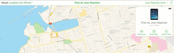 Localiser mon iPhone Web Plans Apple
