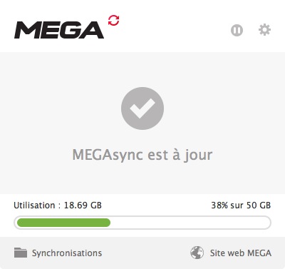 MEGA Client Mac OS X