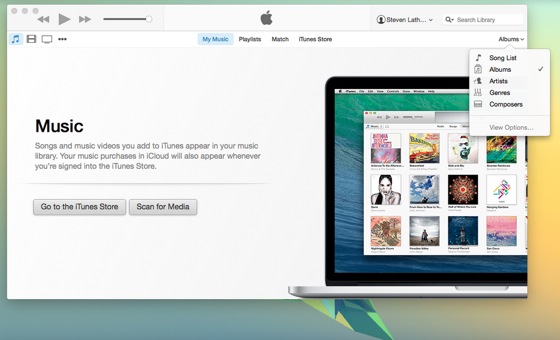 iTunes 12 Beta Mac