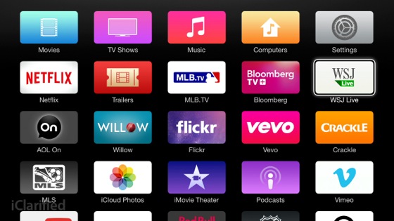 Apple TV Nouvelle Interface Beta 4