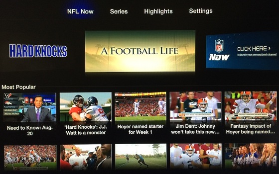 NFL Now Apple TV