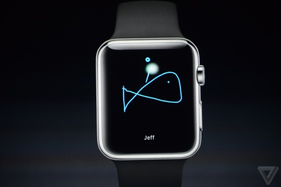 Apple Watch Dessin Keynote