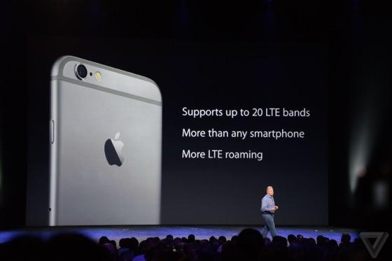 Keynote iPhone 6 iPhone 6 Plus 4G 150 Mbs