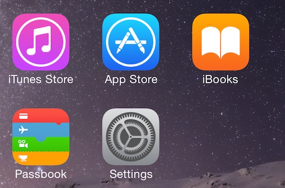Nouvelle Icone iBooks iOS 8.1 Beta 1